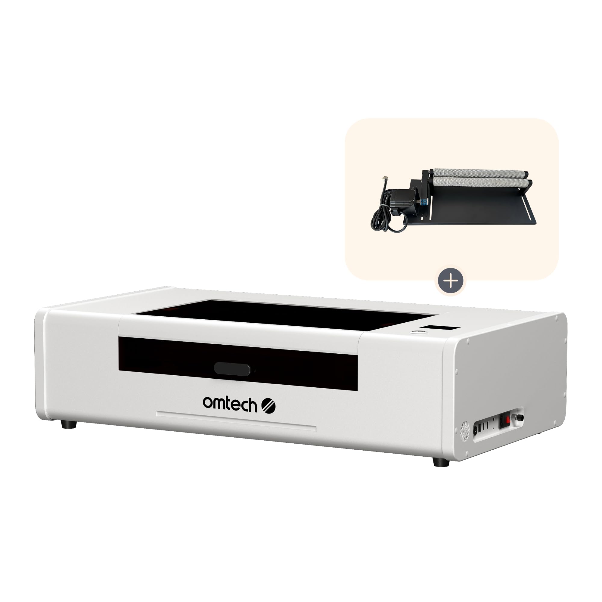 Amazon.com: OMTech Polar Lite CO2 Laser Engraver with Rotary axis
